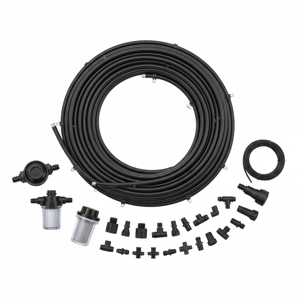 Flexible irrigation drip tube product shot